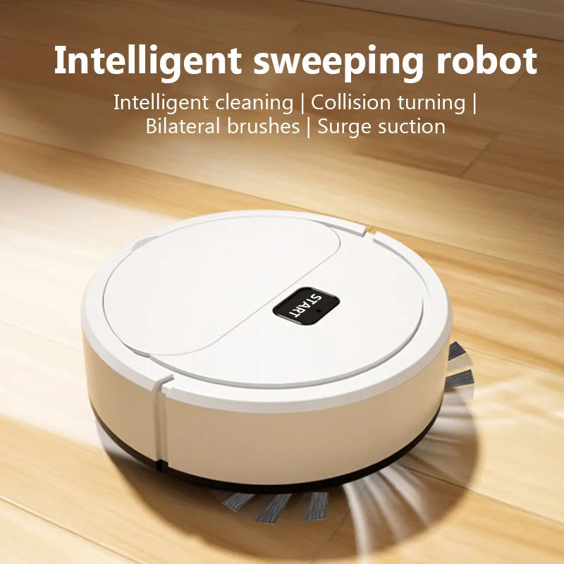 Fully Automatic Sweeping Robot Sweep Vacuum Cleaner Mopping Floor Mini Cleaner Home Cleaning Machine Smart 3In1 Electric Sweeper