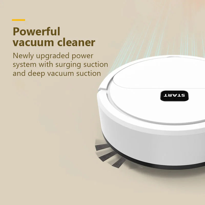 Fully Automatic Sweeping Robot Sweep Vacuum Cleaner Mopping Floor Mini Cleaner Home Cleaning Machine Smart 3In1 Electric Sweeper